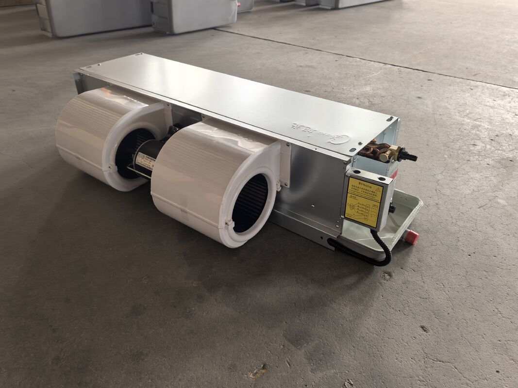 152W Dehumidification FCU Chilled Water Fan Coil Unit For Central Air Conditioner